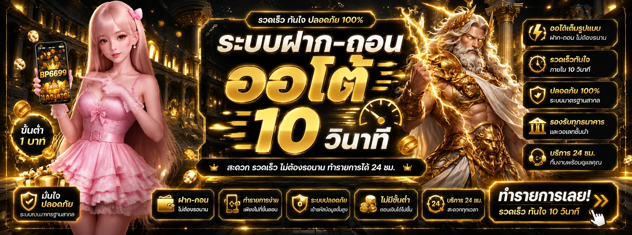 ระบบฝากถอน BP6699 พร้อมแนวทางตรวจรายการ